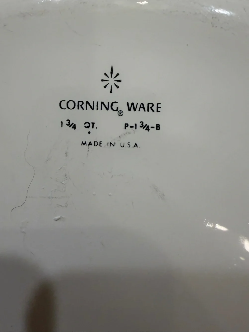 Vintage CorningWare Set Blue Cornflower Pattern and Trifoil  - Set of 4